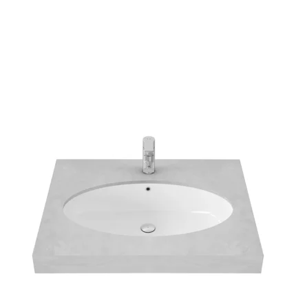 LW549J Under Counter Lavatory 1 Tap Hole