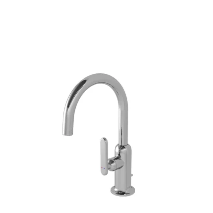 Hayon Single Lever Lavatory Faucet With 1” One Push Pop-Up Waste