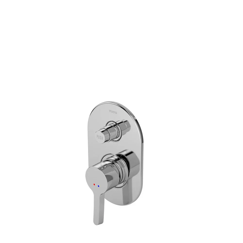 TX442SPN-1 Plano Single Lever Bath & Shower Mixer With Diverter - Image 1