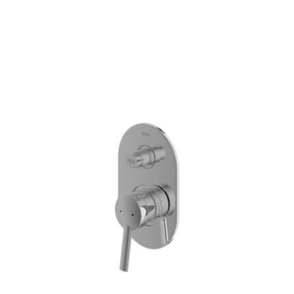 vasil Single Lever Bath & Shower Mixer With Diverter