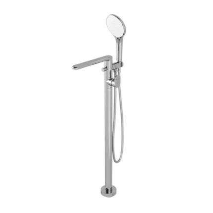 Lever Handle Floor Standing Single Lever Bath & Shower Set